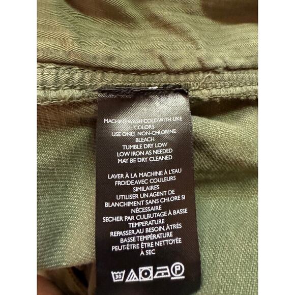 Free People Madison City Twill Jacket in Adventurer Size L. Oversized Utility - Picture 7 of 8